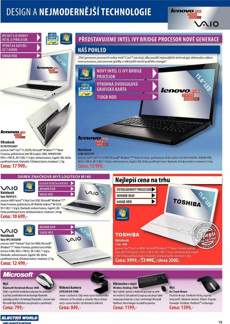 let�k Electro World strana 1