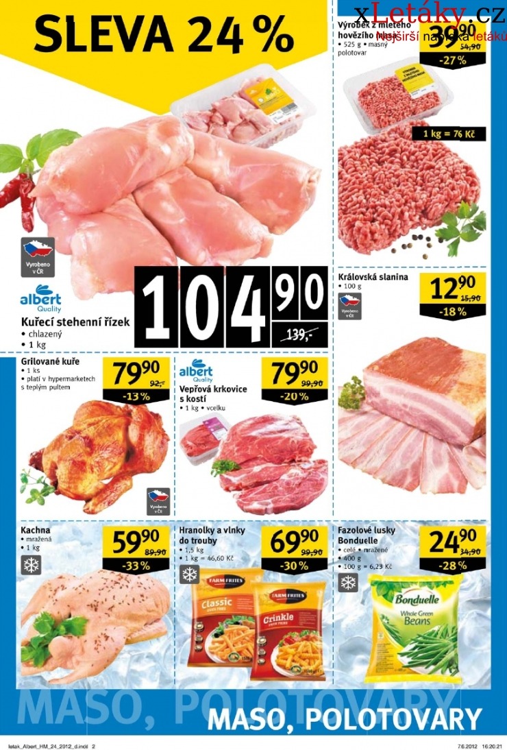 leták Albert Hypermarket leták strana 1 leták Albert Hypermarket leták strana 1