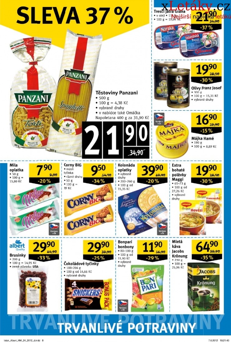 leták Albert Hypermarket leták strana 1 leták Albert Hypermarket leták strana 1