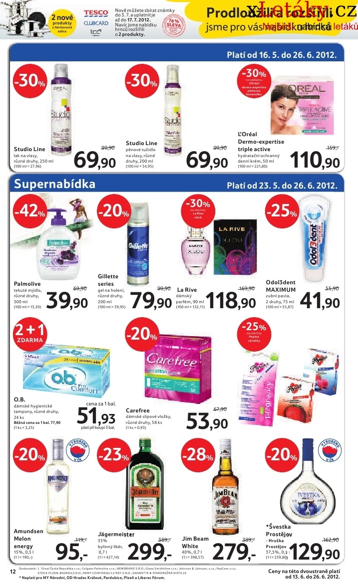 let�k Tesco ak�n� let�k strana 1