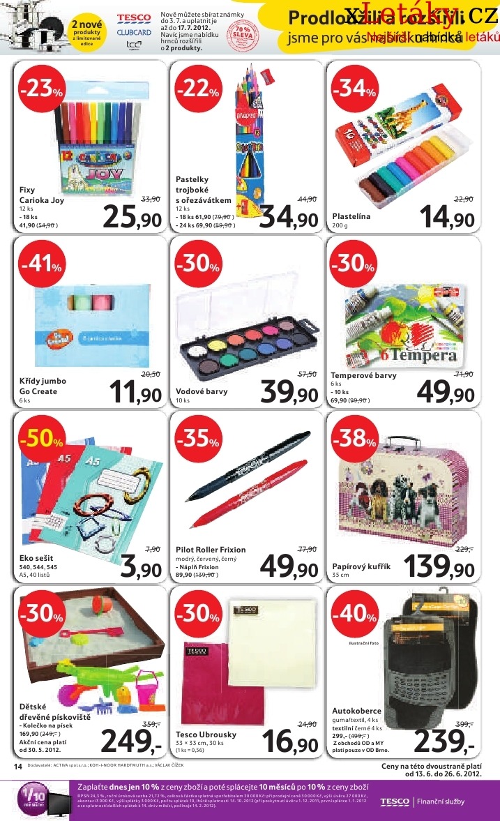 let�k Tesco ak�n� let�k strana 1