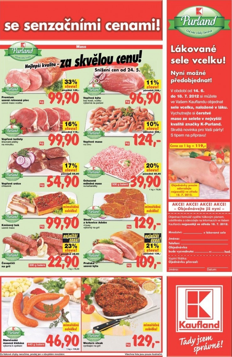 leták Kaufland strana 1 leták Kaufland strana 1