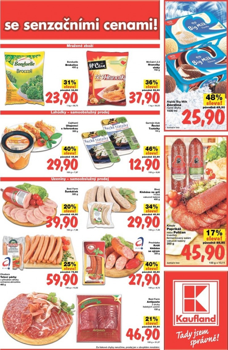 leták Kaufland strana 1 leták Kaufland strana 1