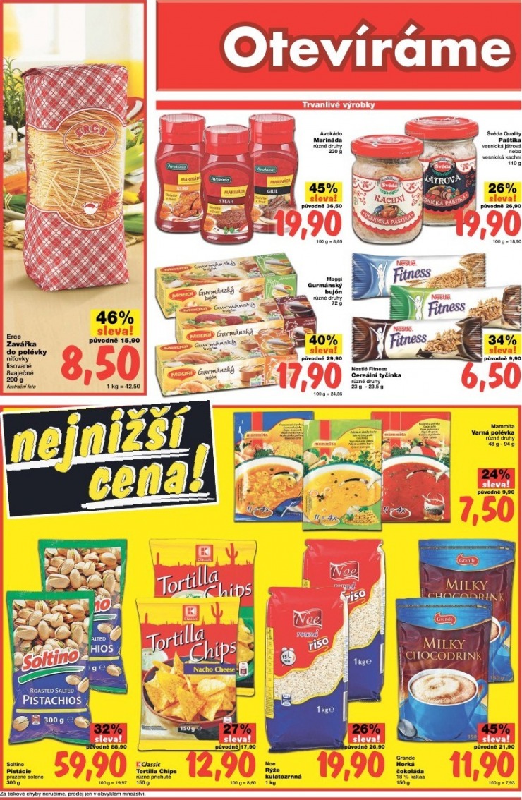 leták Kaufland strana 1 leták Kaufland strana 1