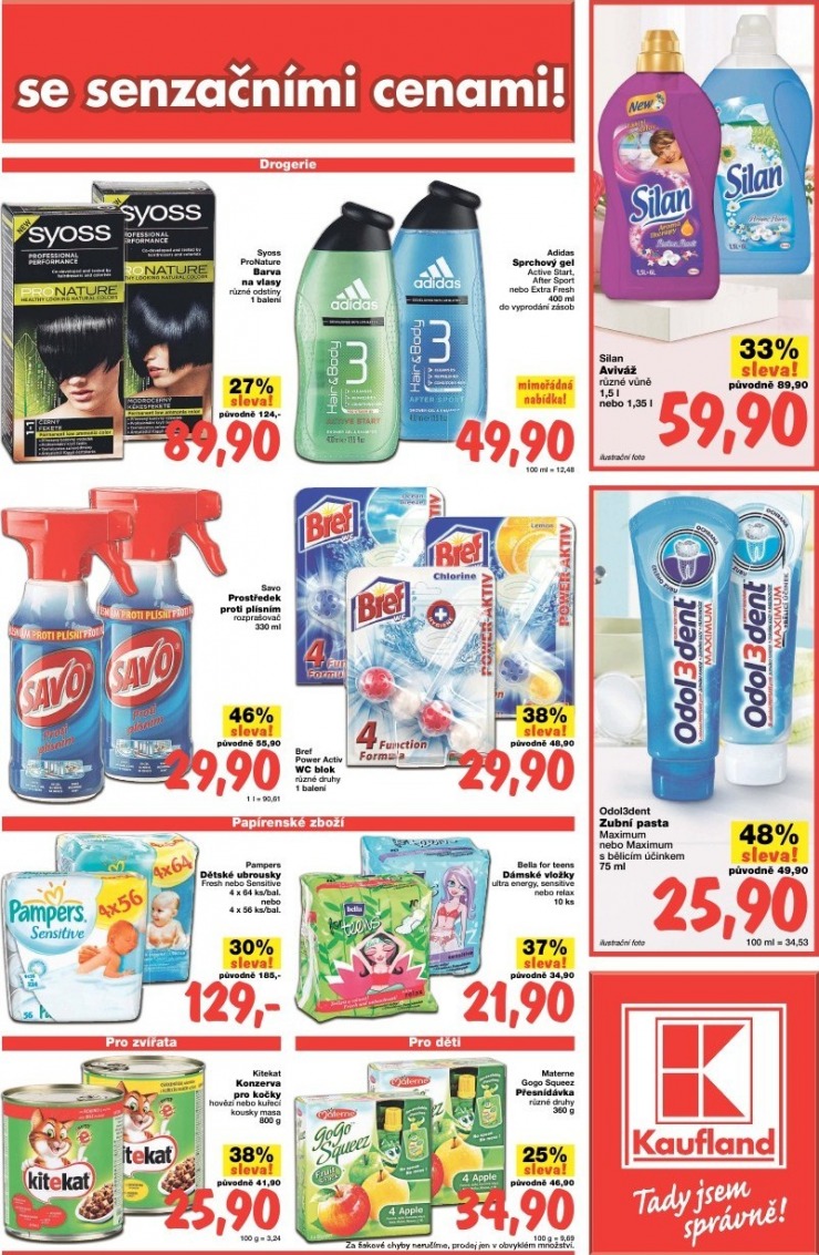 leták Kaufland strana 1 leták Kaufland strana 1