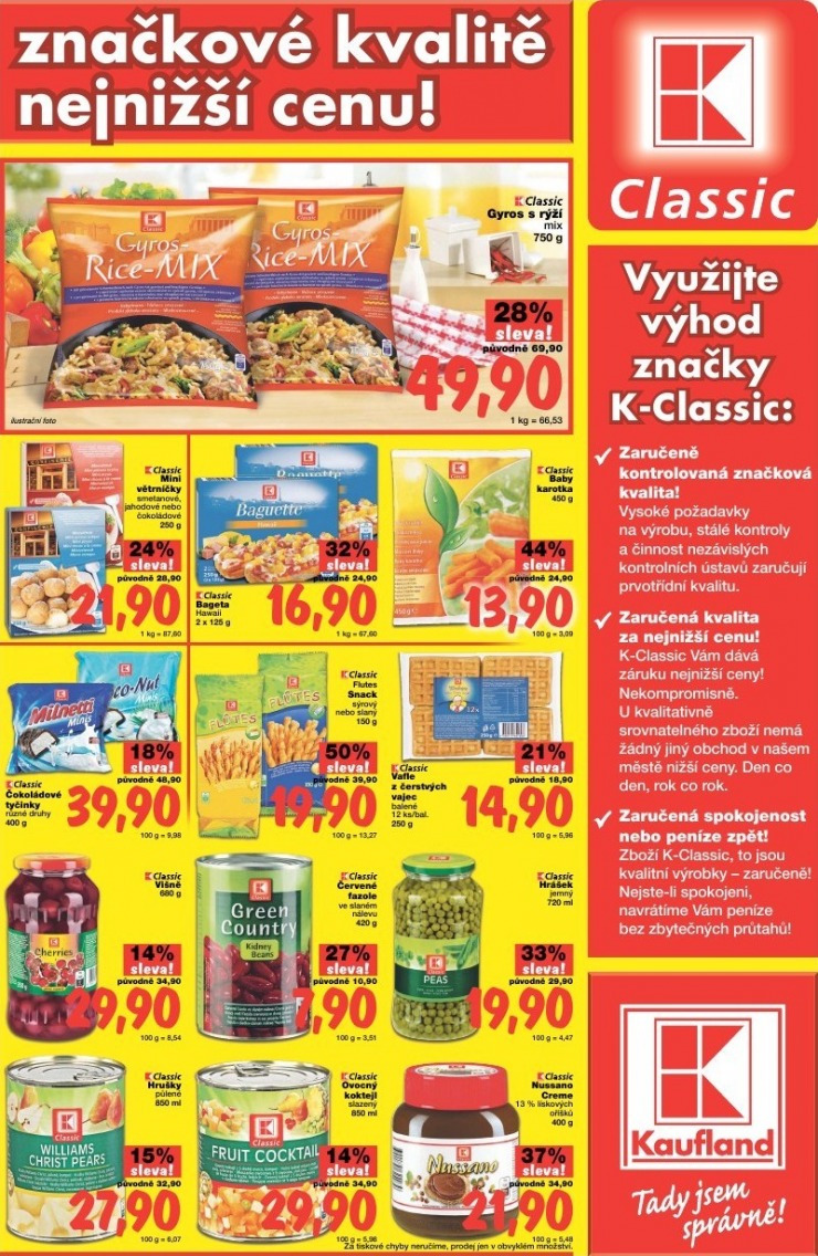 leták Kaufland strana 1 leták Kaufland strana 1