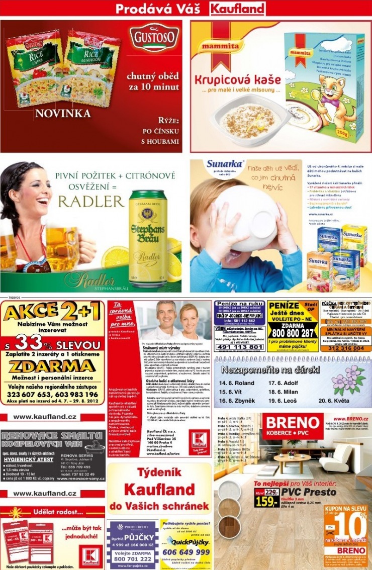 leták Kaufland strana 1 leták Kaufland strana 1