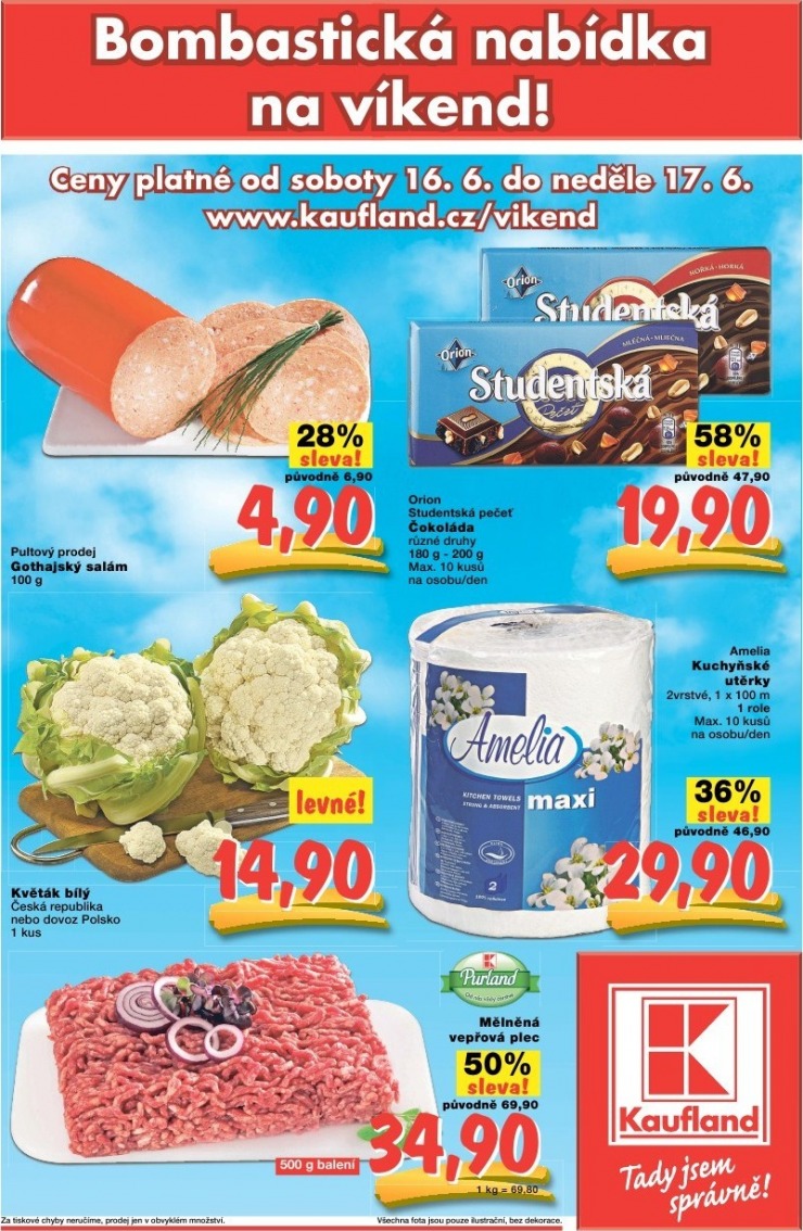 leták Kaufland strana 1 leták Kaufland strana 1