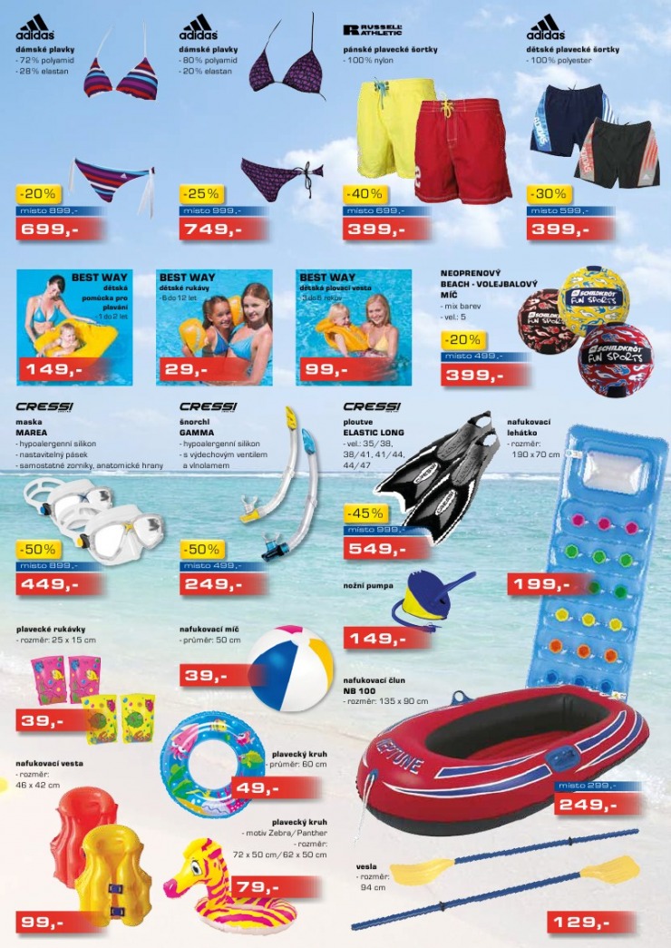 leták Sportisimo strana 1 leták Sportisimo strana 1