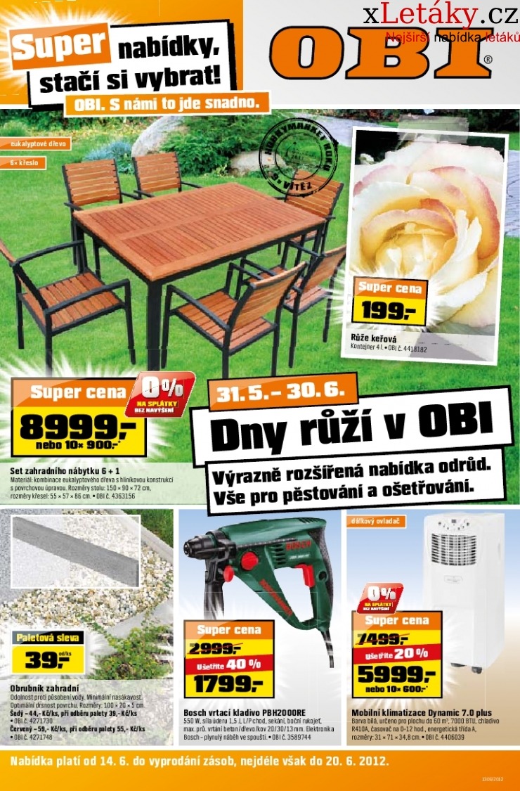 leták OBI leták strana 1 leták OBI leták strana 1