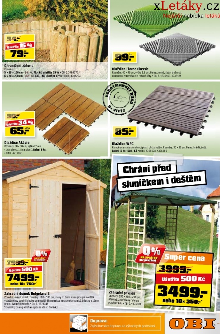 leták OBI leták strana 1 leták OBI leták strana 1
