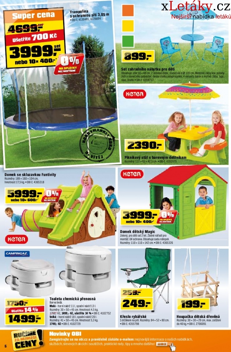 leták OBI leták strana 1 leták OBI leták strana 1