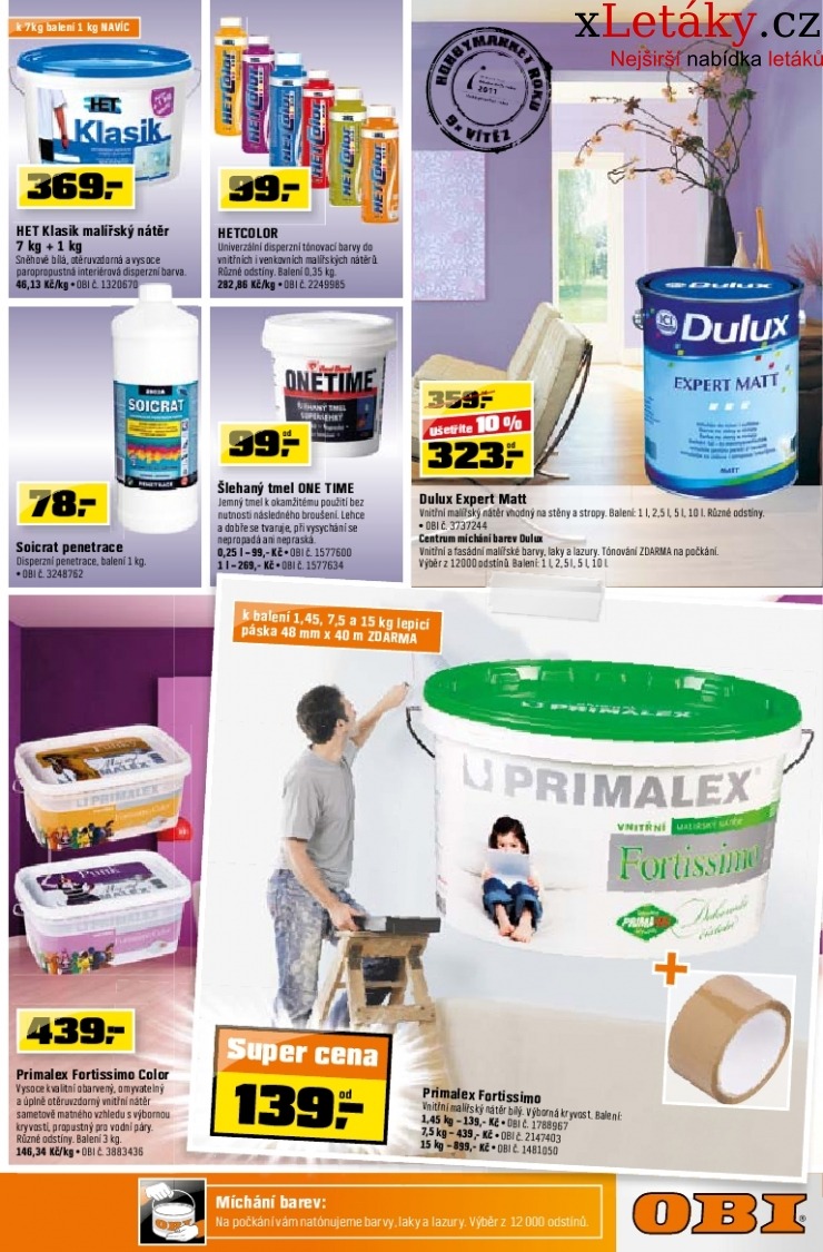 leták OBI leták strana 1 leták OBI leták strana 1