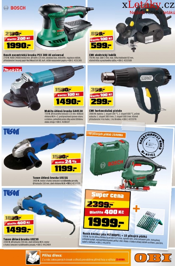 leták OBI leták strana 1 leták OBI leták strana 1