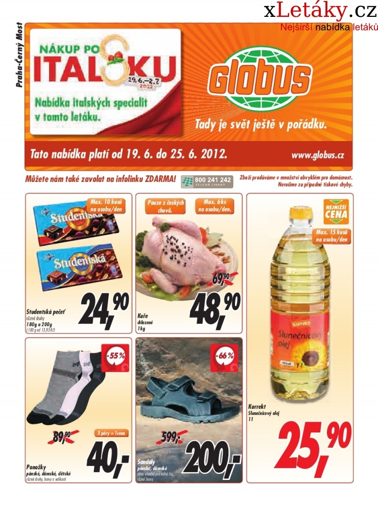 leták Globus akční leták strana 1 leták Globus akční leták strana 1