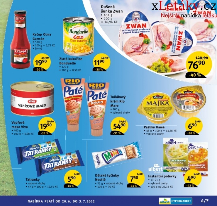 leták Albert Hypermarket leták strana 1 leták Albert Hypermarket leták strana 1