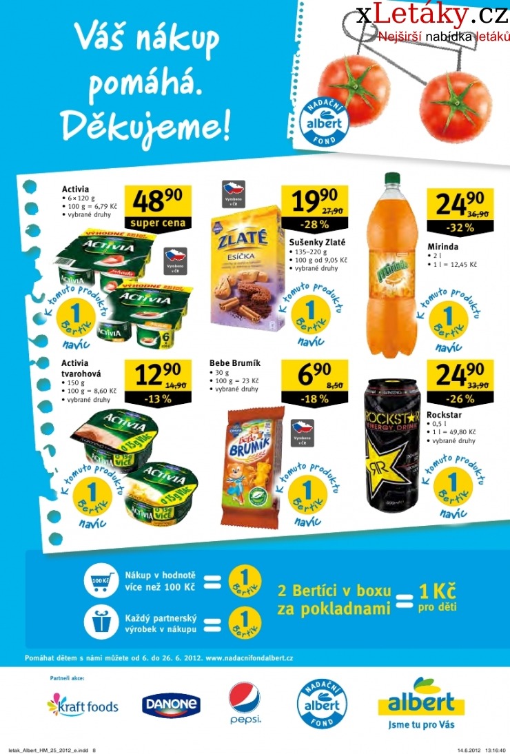 leták Albert Hypermarket leták strana 1 leták Albert Hypermarket leták strana 1