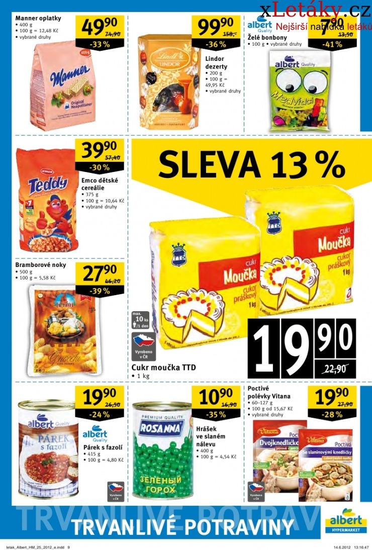 leták Albert Hypermarket leták strana 1 leták Albert Hypermarket leták strana 1