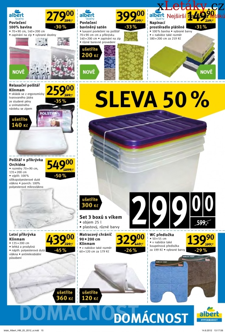 leták Albert Hypermarket leták strana 1 leták Albert Hypermarket leták strana 1