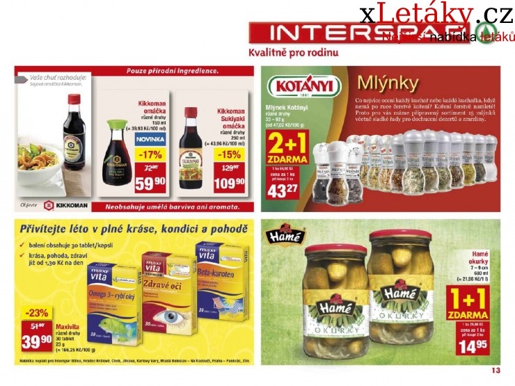 leták Interspar leták strana 1 leták Interspar leták strana 1
