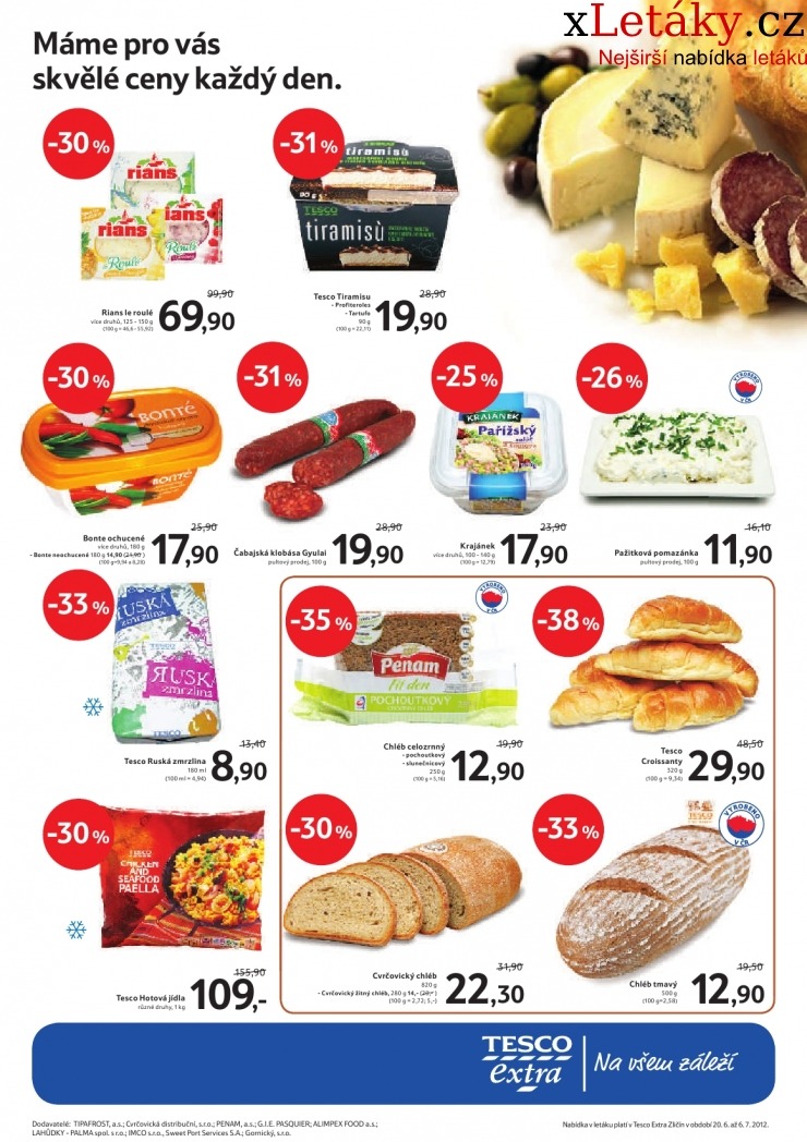 leták Tesco leták strana 1 leták Tesco leták strana 1
