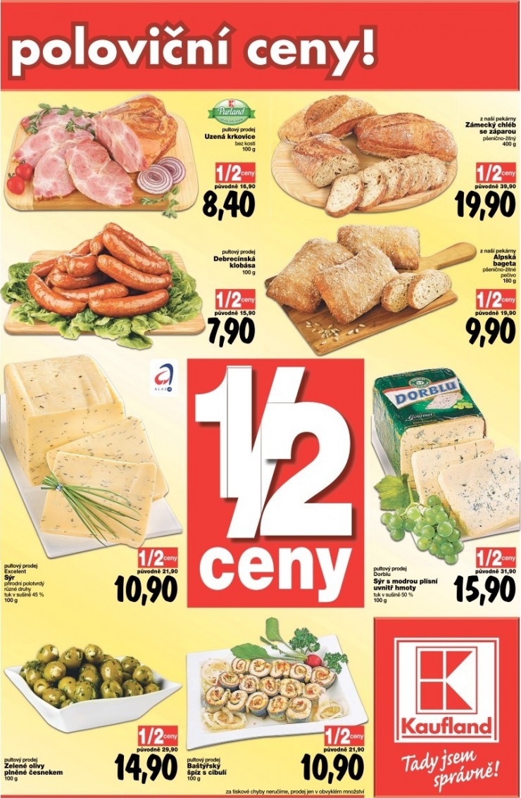 leták Kaufland strana 1 leták Kaufland strana 1