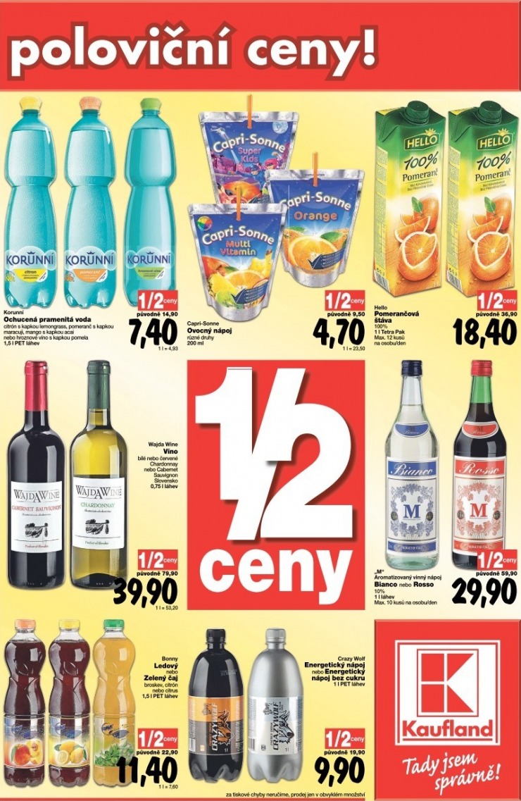 leták Kaufland strana 1 leták Kaufland strana 1
