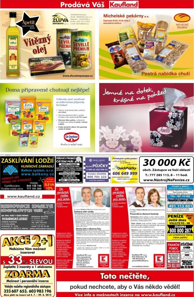 leták Kaufland strana 1 leták Kaufland strana 1