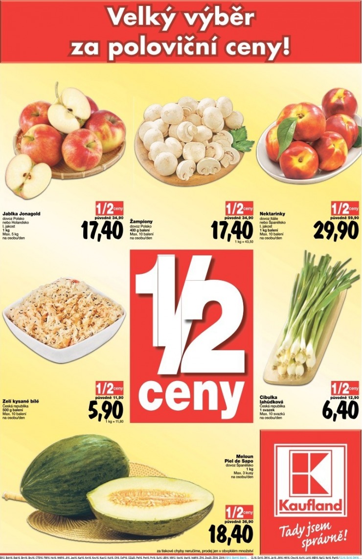 leták Kaufland strana 1 leták Kaufland strana 1