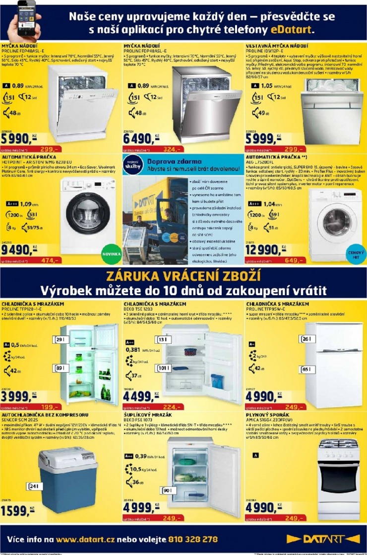 leták Datart strana 1 leták Datart strana 1