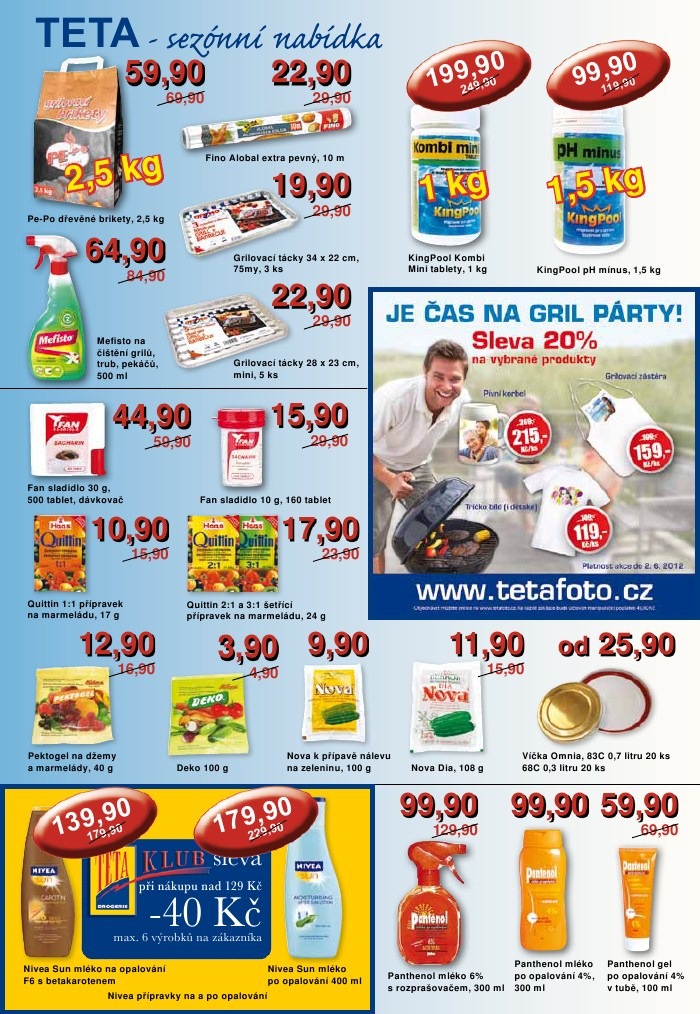 leták TETA drogerie strana 1 leták TETA drogerie strana 1
