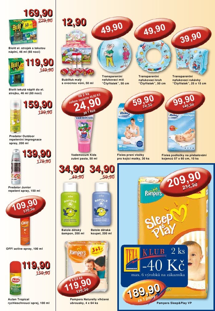 leták TETA drogerie strana 1 leták TETA drogerie strana 1