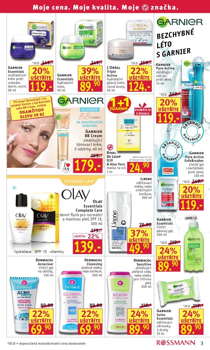 leták Rossmann strana 1 leták Rossmann strana 1