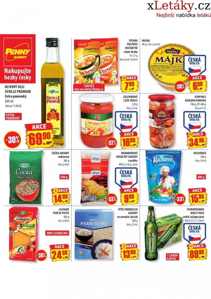 leták Penny Market akční leták strana 1 leták Penny Market akční leták strana 1