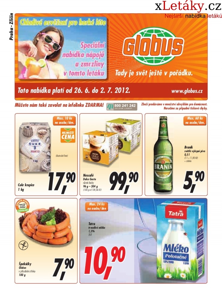leták Globus leták strana 1 leták Globus leták strana 1