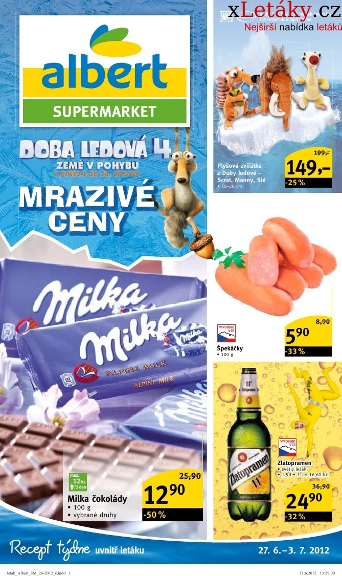 leták Albert Hypermarket leták strana 1 leták Albert Hypermarket leták strana 1
