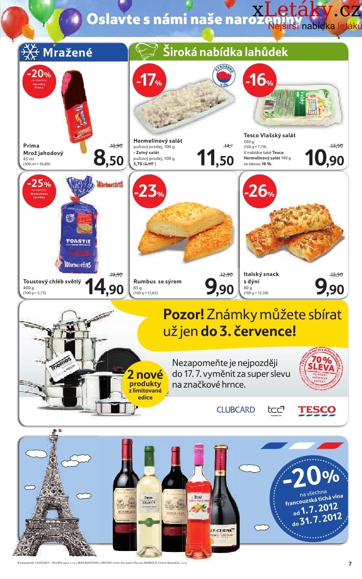 let�k Tesco ak�n� let�k strana 1