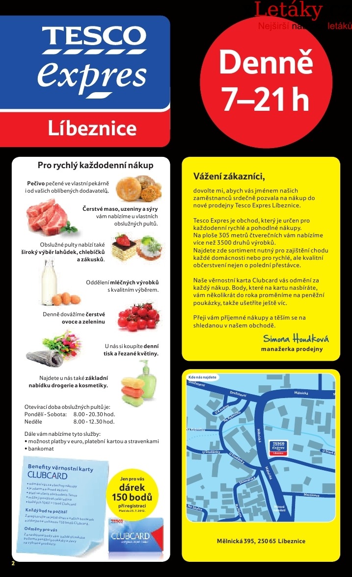 leták Tesco leták strana 1 leták Tesco leták strana 1