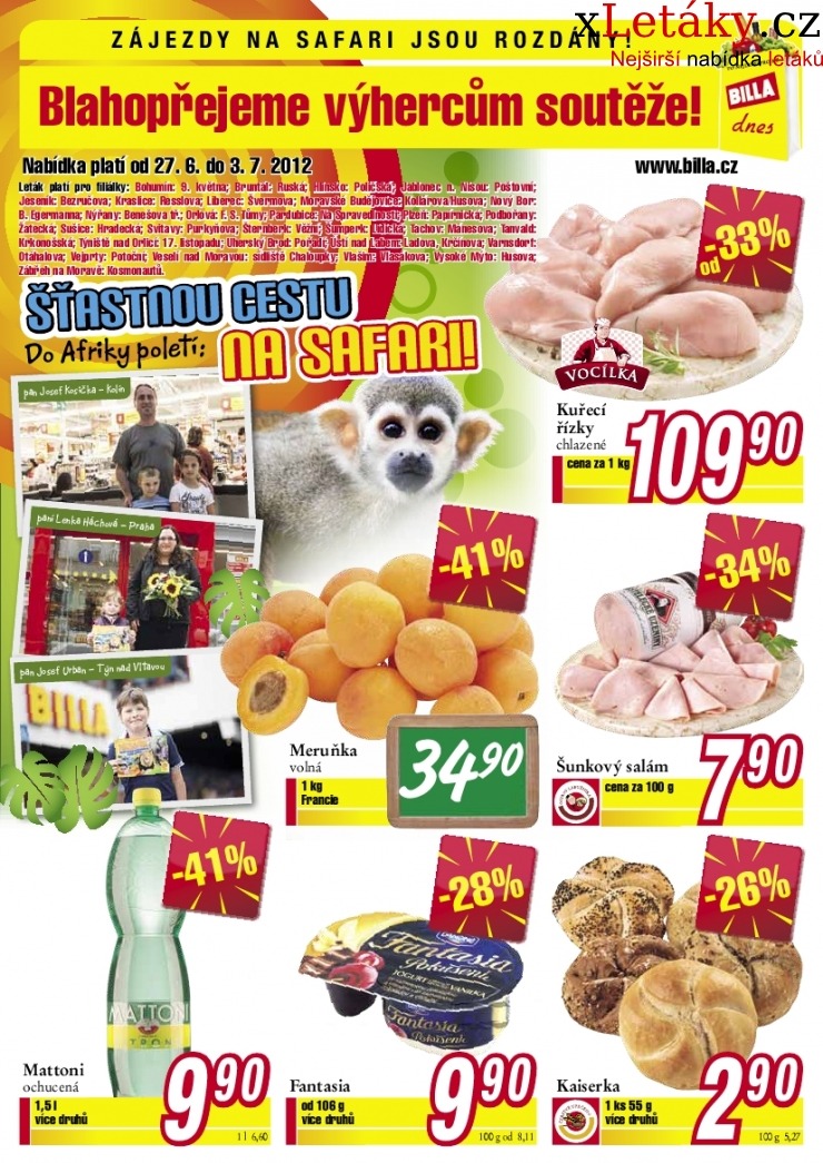 letk Billa aktuln letk strana 1