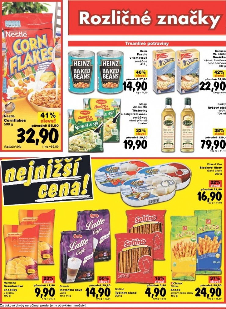 leták Kaufland strana 1 leták Kaufland strana 1