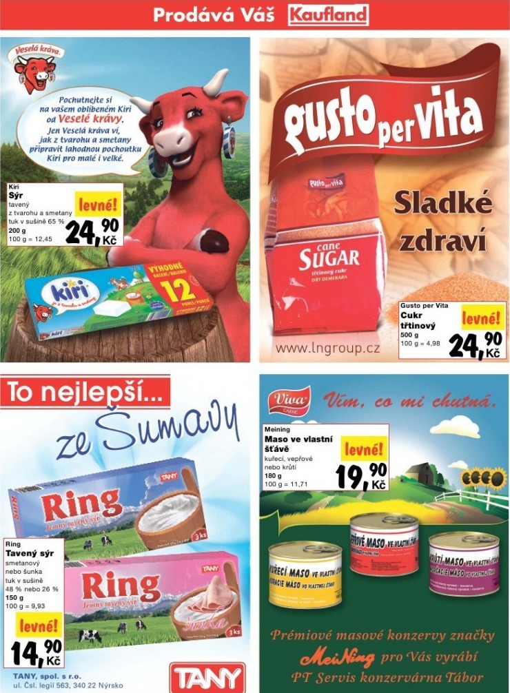 leták Kaufland strana 1 leták Kaufland strana 1