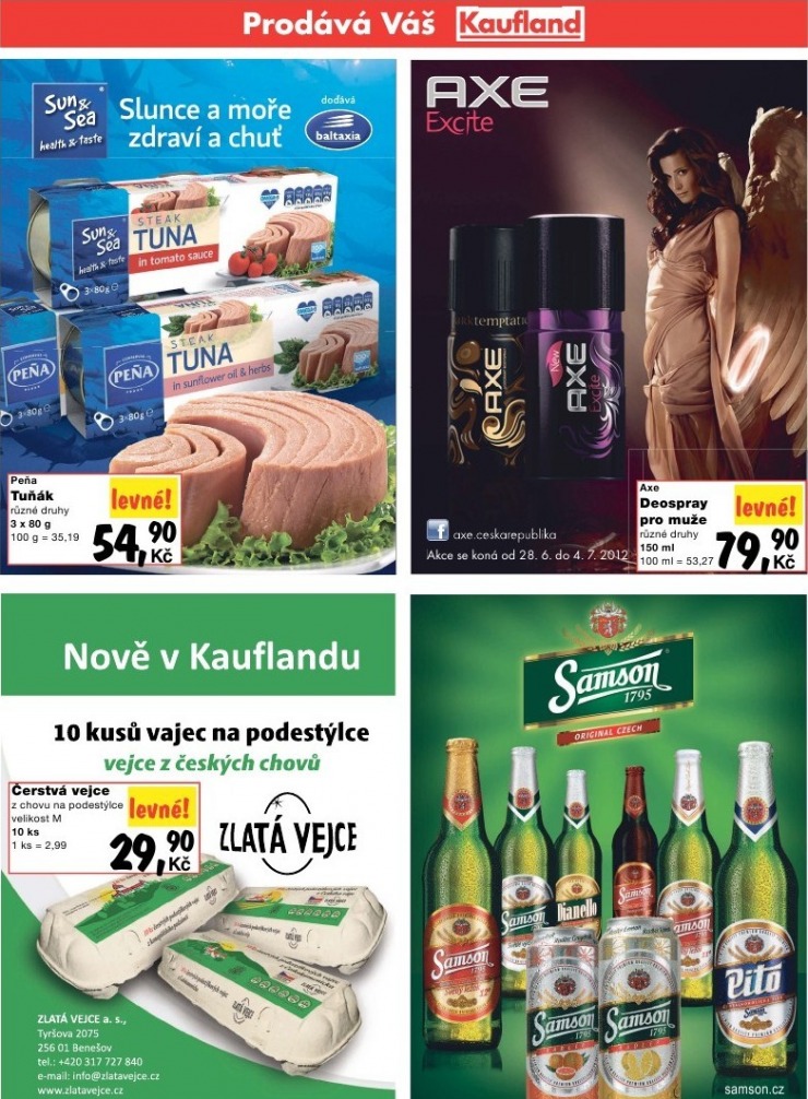 leták Kaufland strana 1 leták Kaufland strana 1