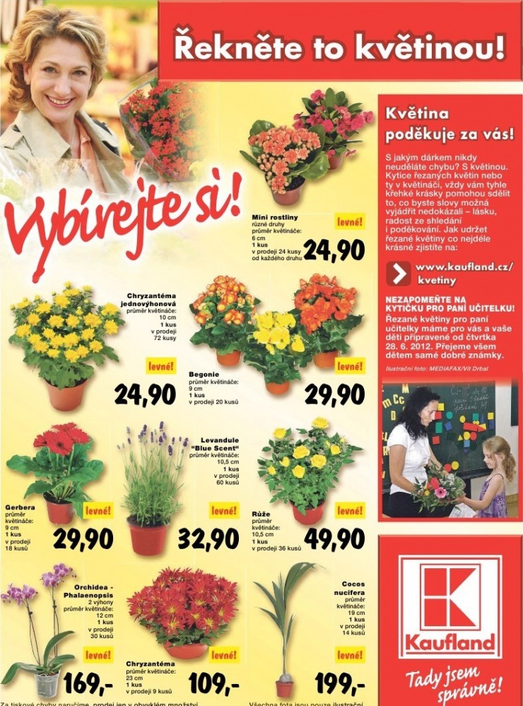 leták Kaufland strana 1 leták Kaufland strana 1