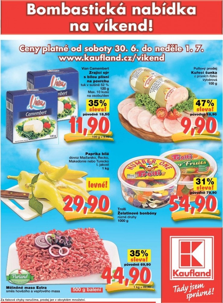 leták Kaufland strana 1 leták Kaufland strana 1