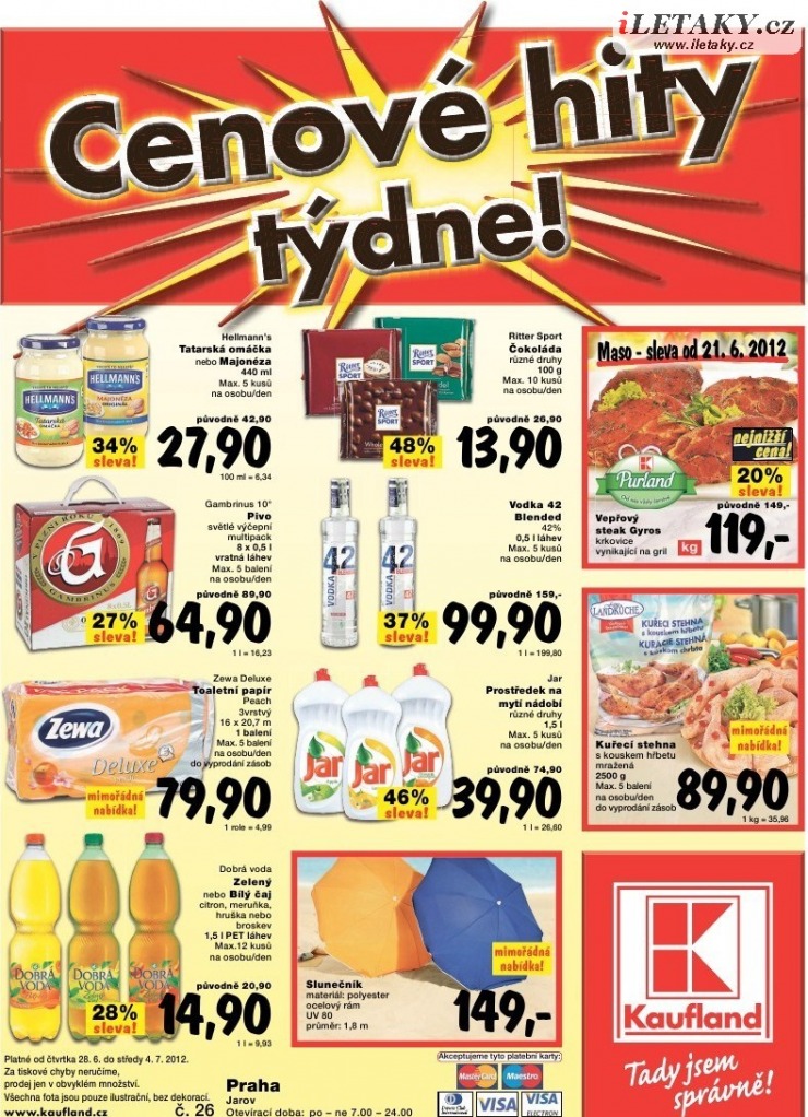 leták Kaufland strana 1 leták Kaufland strana 1