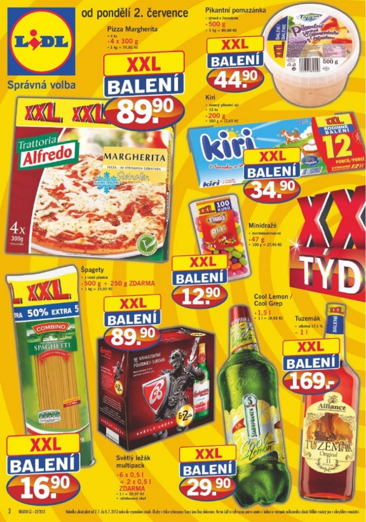 leták Lidl strana 1 leták Lidl strana 1