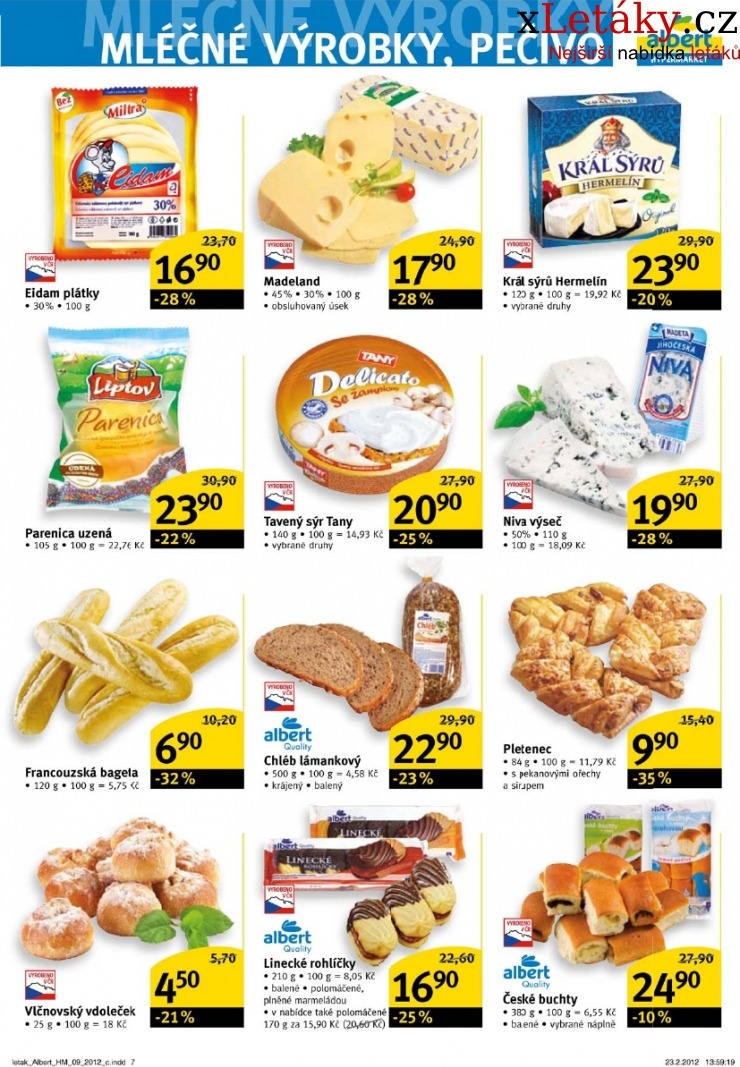 leták Albert Hypermarket leták strana 1 leták Albert Hypermarket leták strana 1