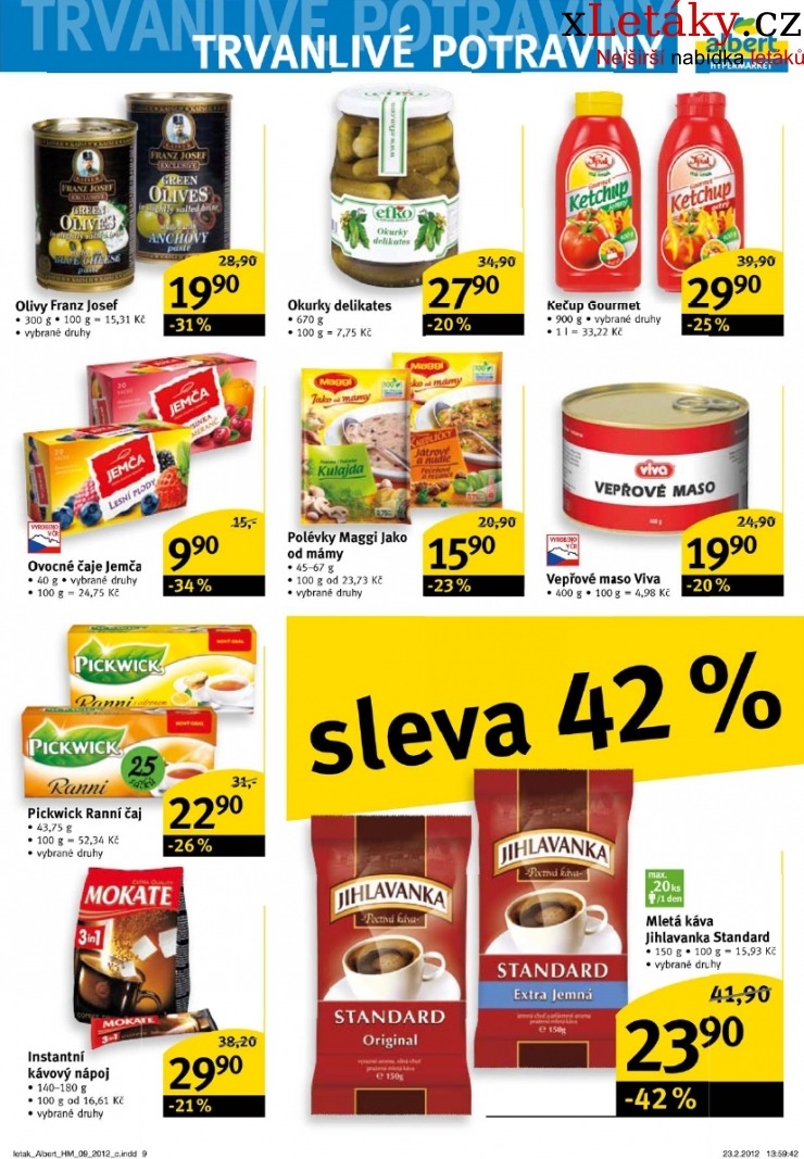 leták Albert Hypermarket leták strana 1 leták Albert Hypermarket leták strana 1