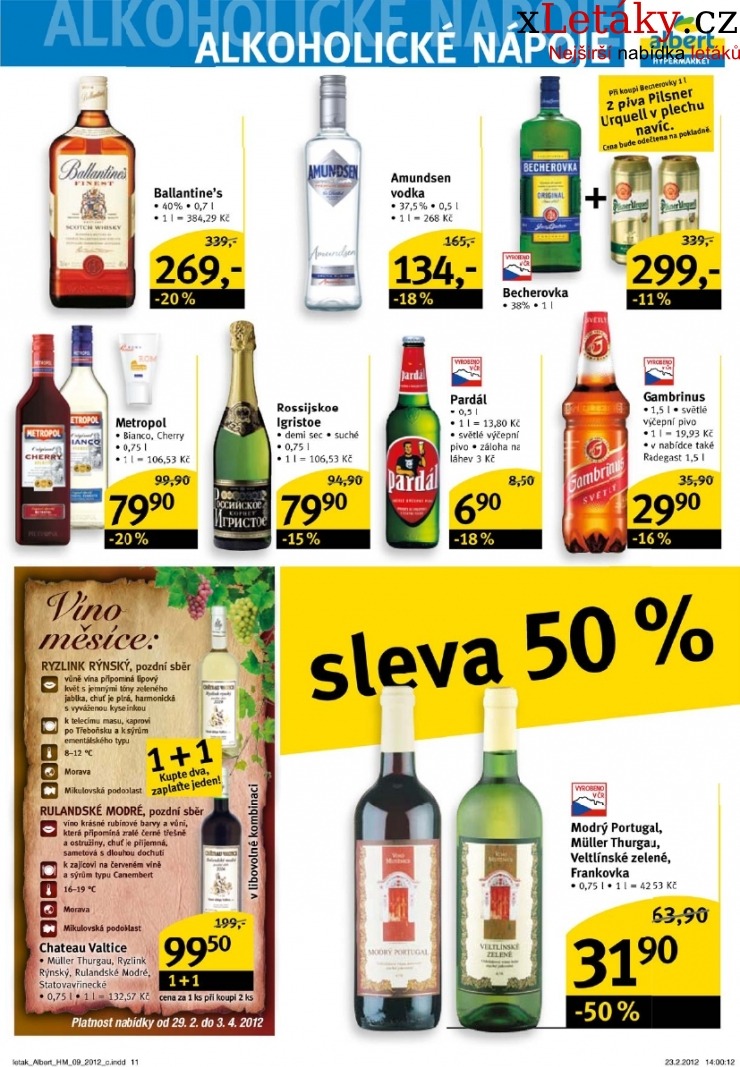 leták Albert Hypermarket leták strana 1 leták Albert Hypermarket leták strana 1