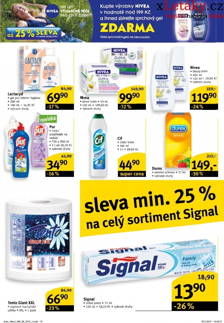 leták Albert Hypermarket leták strana 1 leták Albert Hypermarket leták strana 1